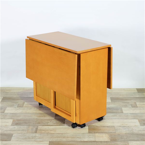 両バタフライテーブル ナチュラル [チェア別売] pattayablatt.com