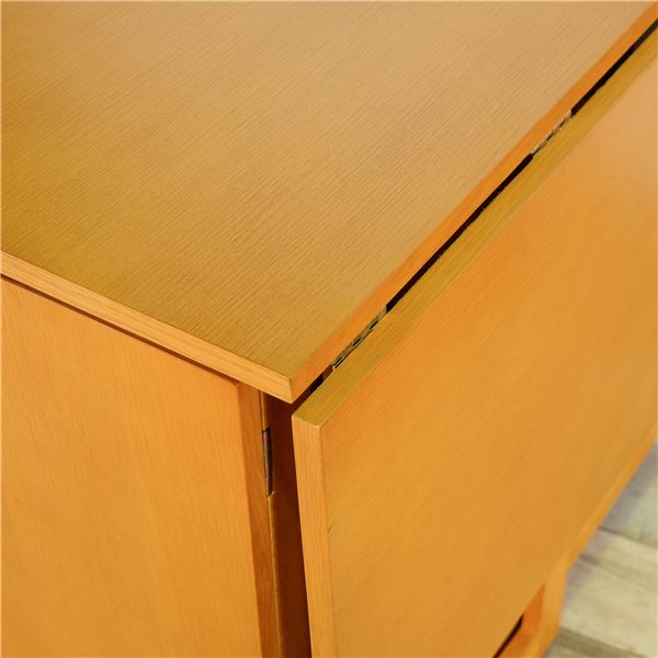 両バタフライテーブル ナチュラル [チェア別売] pattayablatt.com