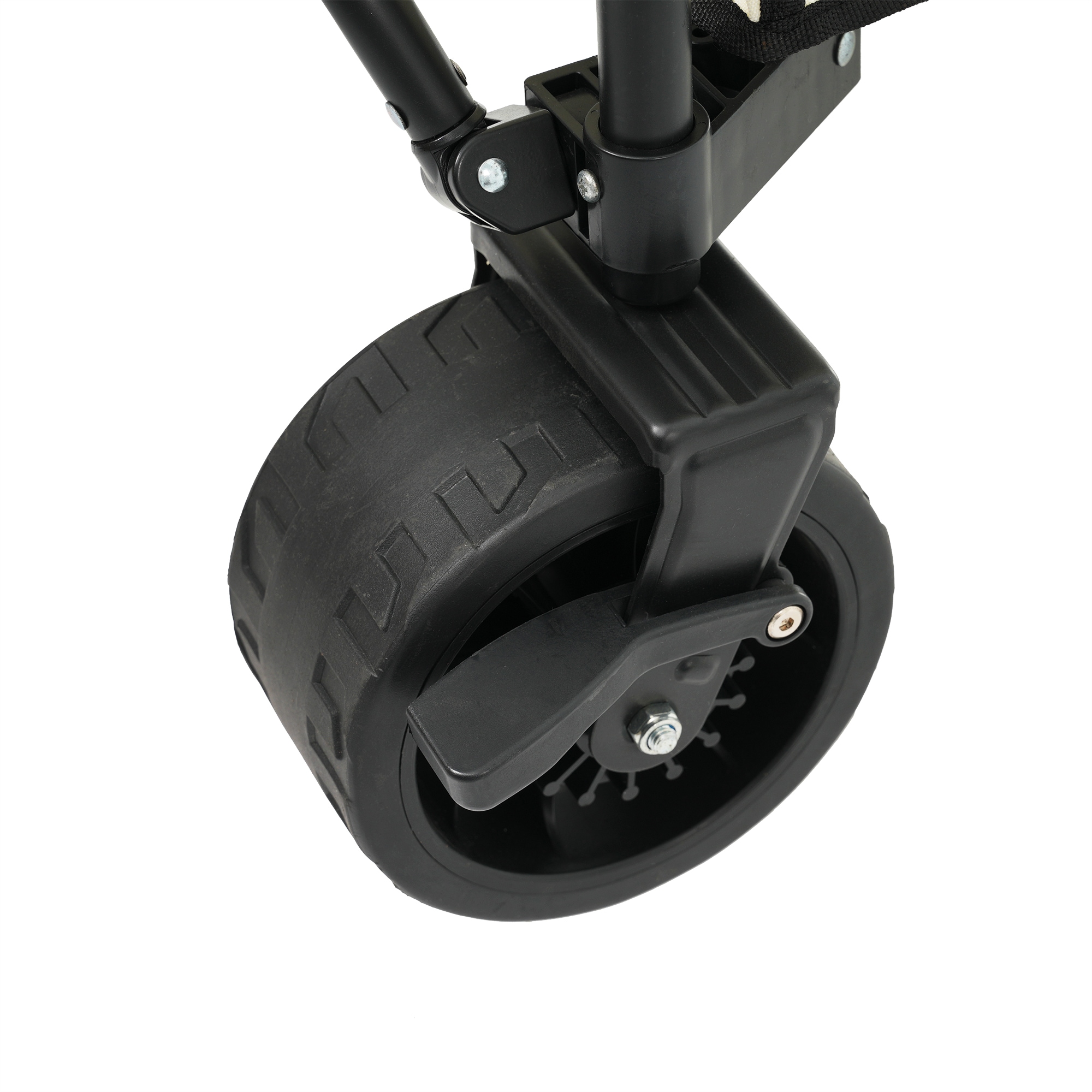 ブラック】キャリーワゴン アウトドアワゴン 後ろ開け 折りたたみ