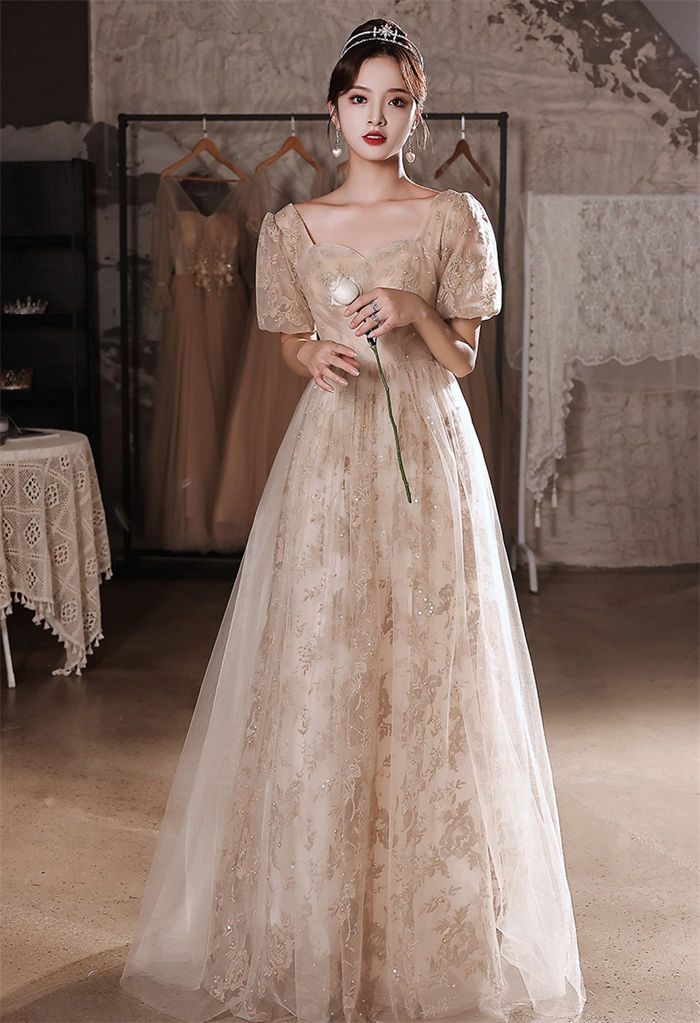 イブイングドレス パーティードレス フォーマル 成人式 二次会ドレス 上品 ロングドレス お姫様ドレス レディース 結婚式 ワンピース 半袖 袖あり Aライン マキシ お呼ばれ ピアノ演奏会 発表会