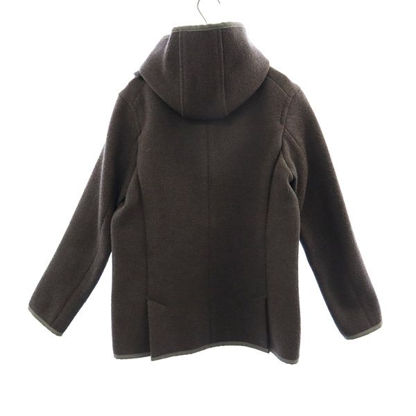 ロゴワッペン ウールジャケット 34 グレー レディース ロゴワッペン ウールジャケット 34 グレー レディース