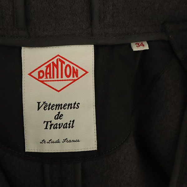 ロゴワッペン ウールジャケット 34 グレー レディース ロゴワッペン ウールジャケット 34 グレー レディース