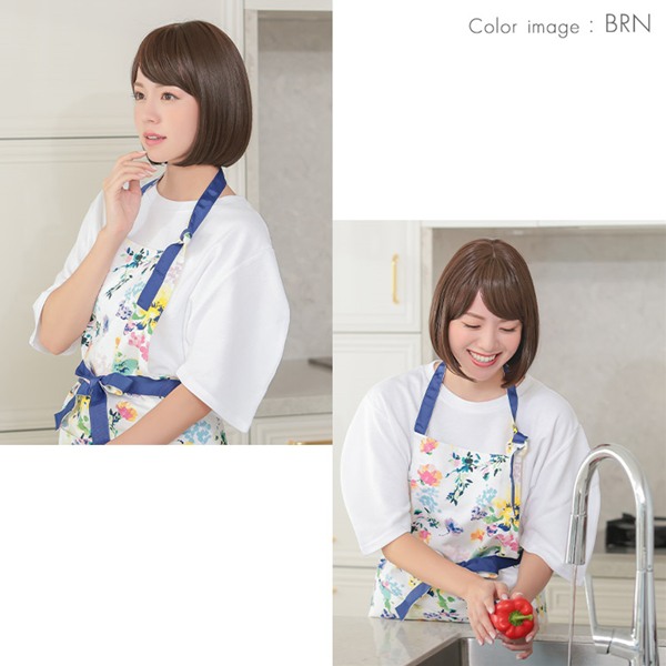 アクアドール ルームウィッグ ボブ[rm004] (送料無料) AQUADOLL フルウィッグ ミド