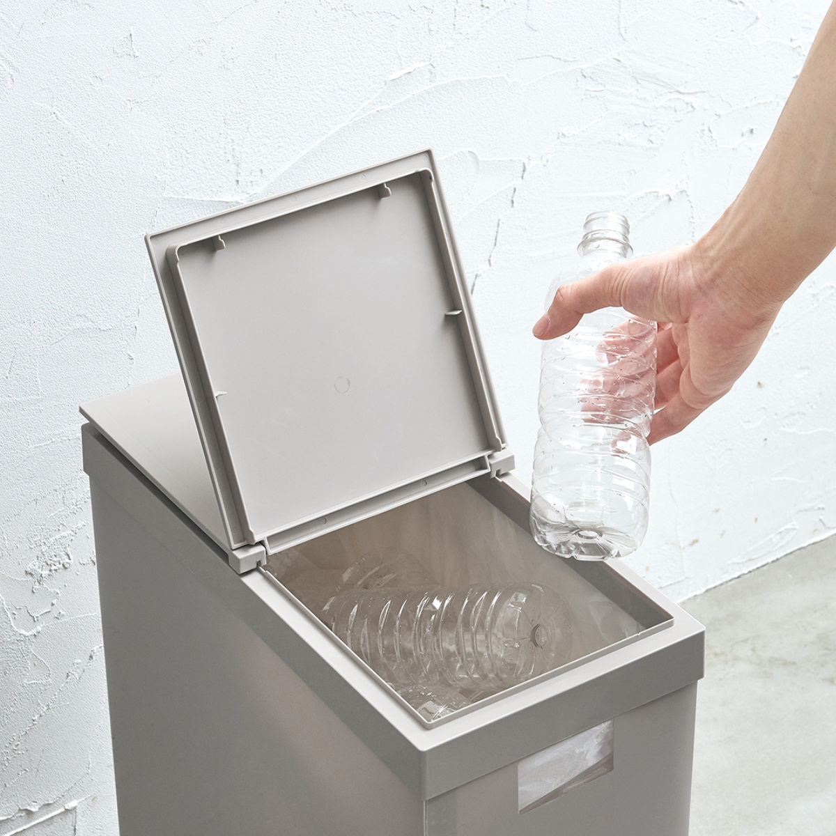 ゴミ箱 20L 同色2個セット シンプルダストボックス ハーフ