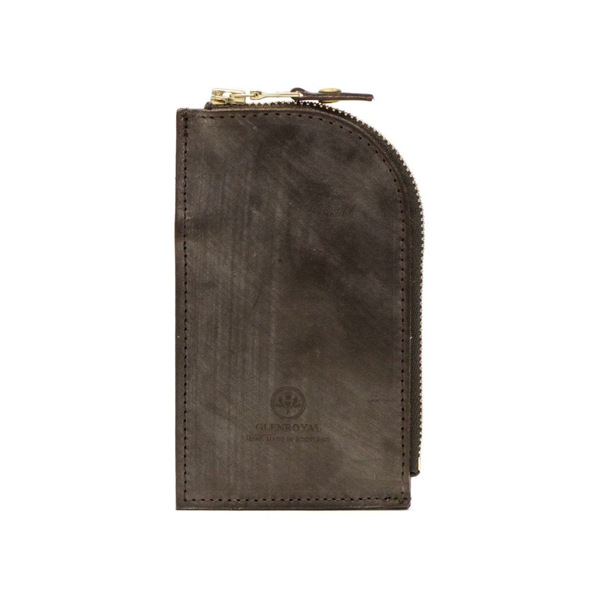 3カ月保証 カードポケット付き ZIPPED KEY CASE W PKT 本革 03-6255 3カ月保証 カードポケット付き ZIPPED KEY CASE W PKT 本革 03-6255