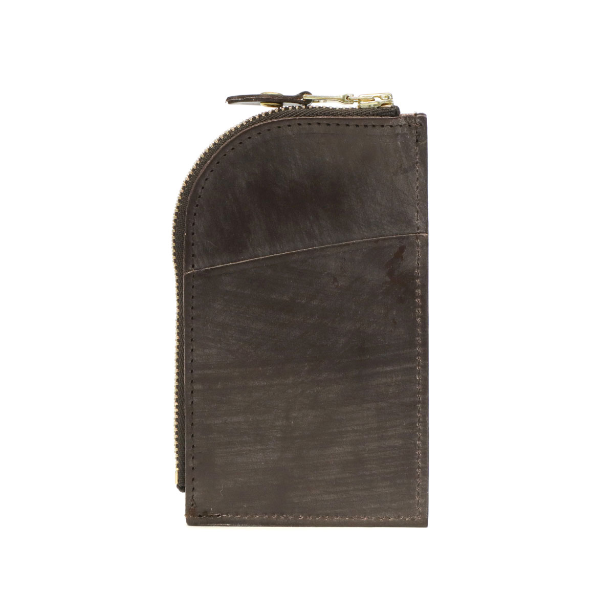 3カ月保証 カードポケット付き ZIPPED KEY CASE W PKT 本革 03-6255 3カ月保証 カードポケット付き ZIPPED KEY CASE W PKT 本革 03-6255