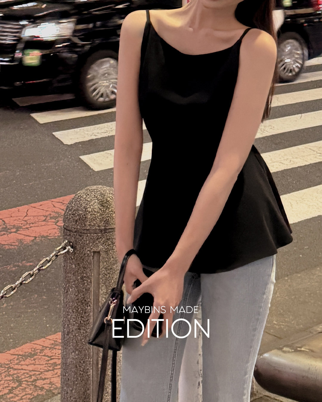 [MADE] キャンニューホルターネックブラウス韓国ファッション レディース