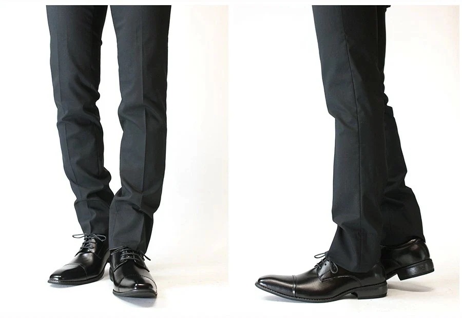 ビジネスシューズ 天然皮革 日本製 革靴 メンズ 外羽根 ストレートチップ レザー 結婚式 撥水 ロングノーズ おしゃれ 国産 冠婚葬祭 就活 天然皮革 黒 ブラック 雨 5862 ZINC