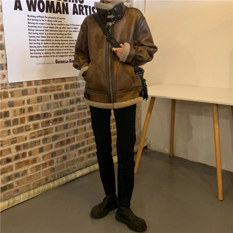 ジャケット　ムートンジャケット ムートンコート レディース アウター 暖かボア 大きめ ライダース