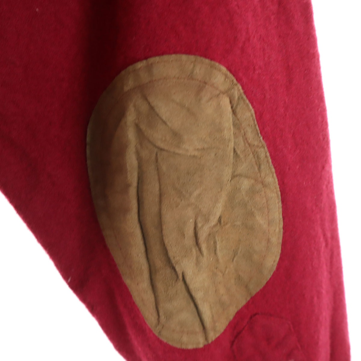 70s 80s ヴィンテージ USA製 ウールブレンド 長袖 ボード シャツ L バーガンディ エルボーパッチ メンズ 古着 70s 80s ヴィンテージ USA製 ウールブレンド 長袖 ボード シャツ L バーガンディ エルボーパッチ メンズ 古着