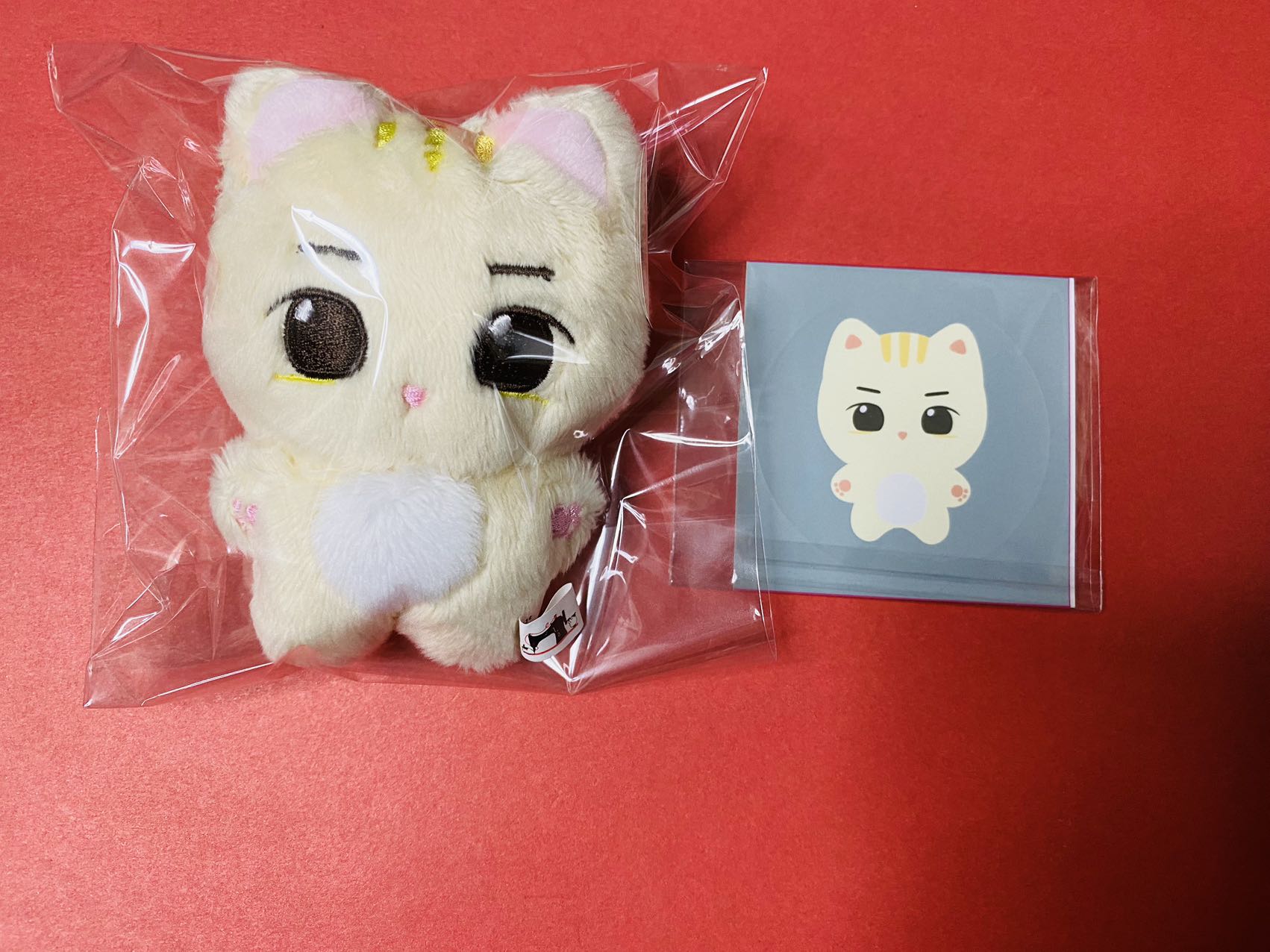 TXT テヒョン ペンカフェ マスタニム　ぬいぐるみ 10cm 1点 Qoo10] TXT テヒョン ペンカフェ マスターニ