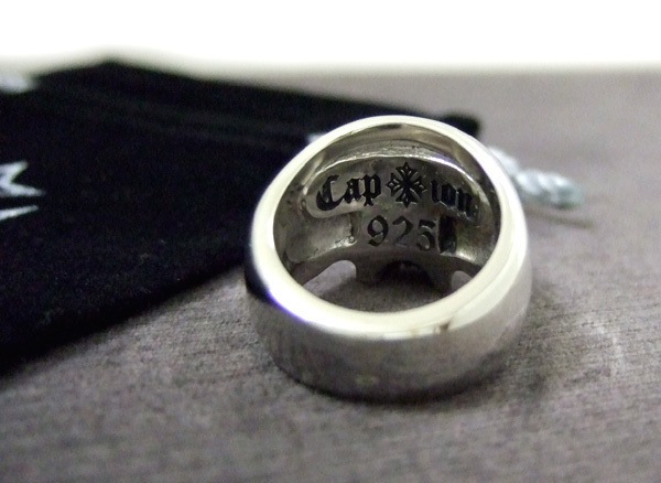 一番人気物 CAPTION キャプション スカル R0015 シルバー リング 指輪 オプション2:SIZE - aegis.qa