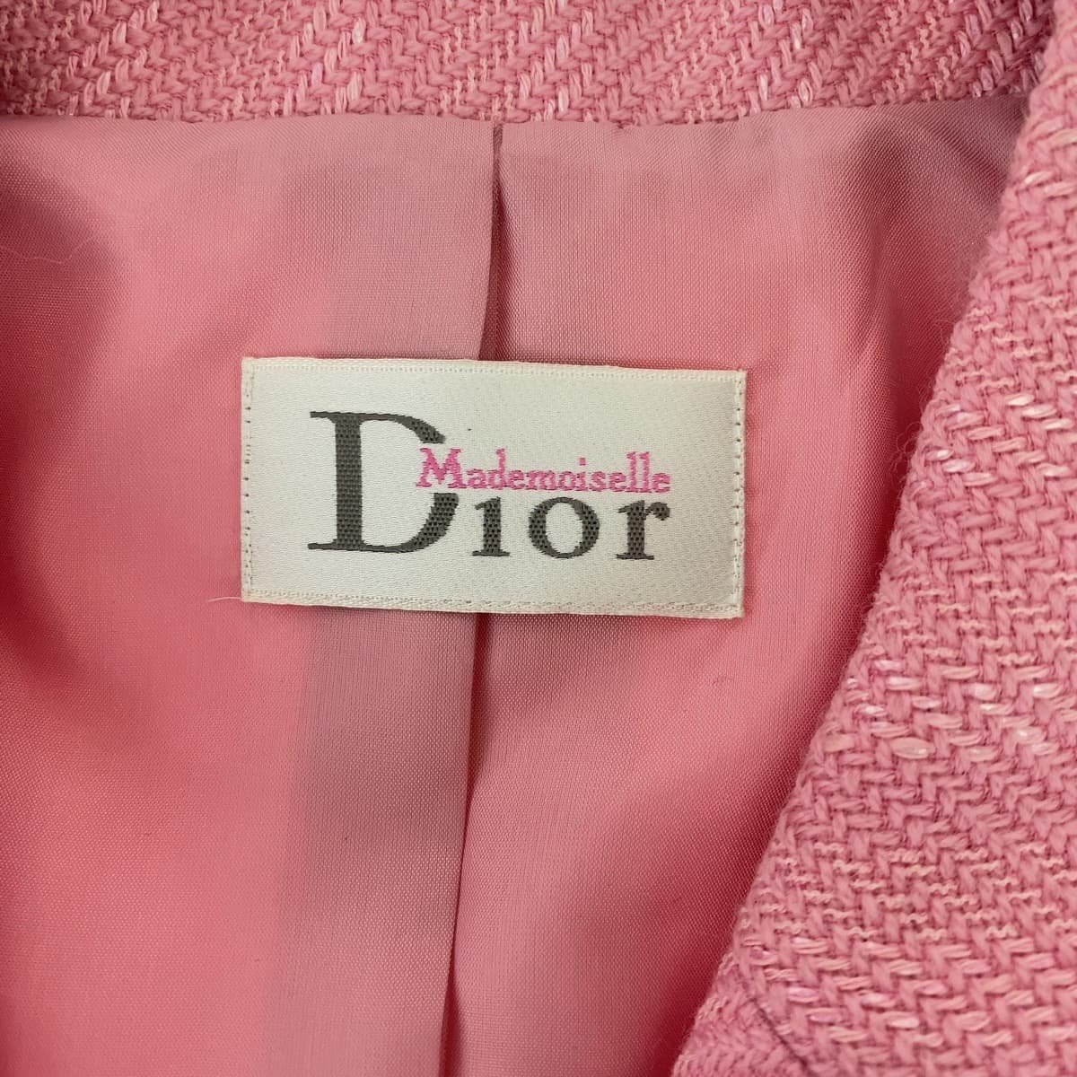 美品 ヴィンテージ フリル ピンク ウール フリル ジャケット レディース 501589