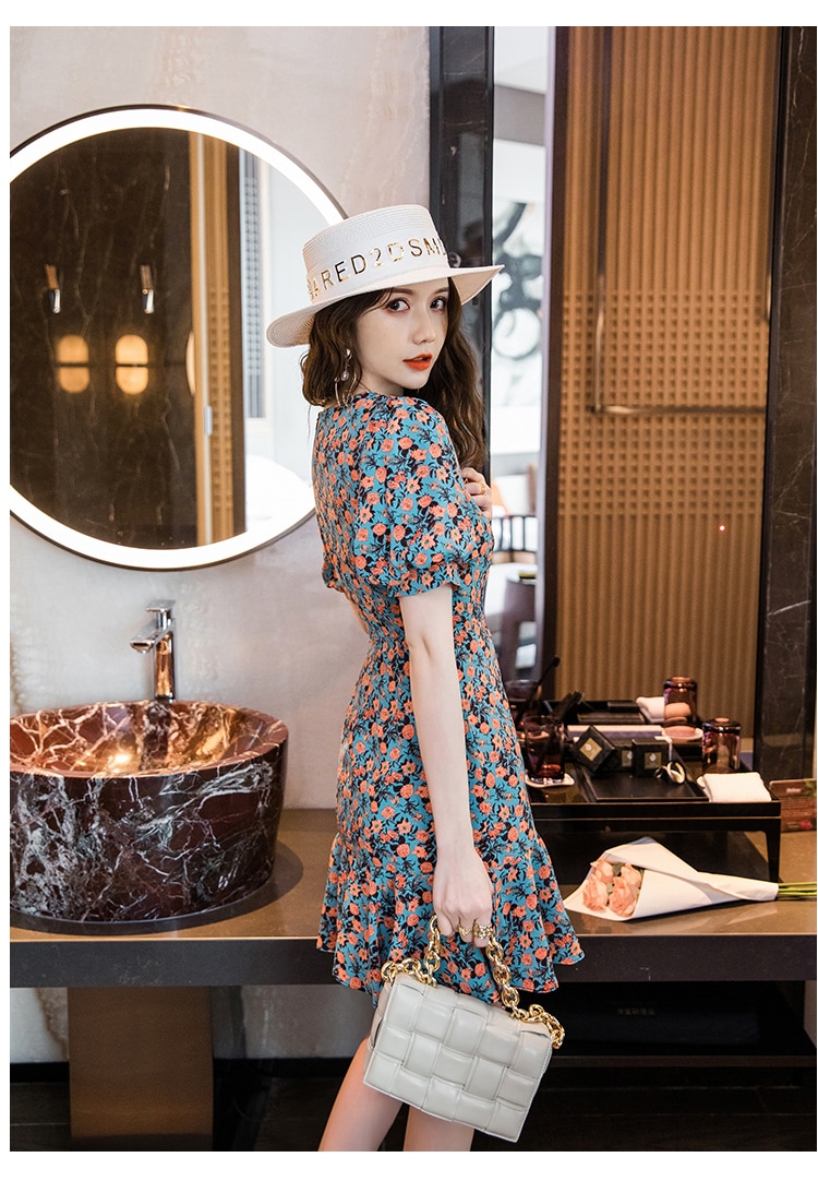 ワンピース ドレス レディース ショート 半袖 Vネック フリル かわいい 大人可愛い きれいめ シンプル カジュアル 大人 上品 おしゃれ 花柄 フラワー 夏 パーティー 旅行 リゾート 海 ワンピース ドレス レディース ショート 半袖 Vネック フリル かわいい 大人可愛い きれいめ シンプル カジュアル 大人 上品 おしゃれ 花柄 フラワー 夏 パーティー 旅行 リゾート 海