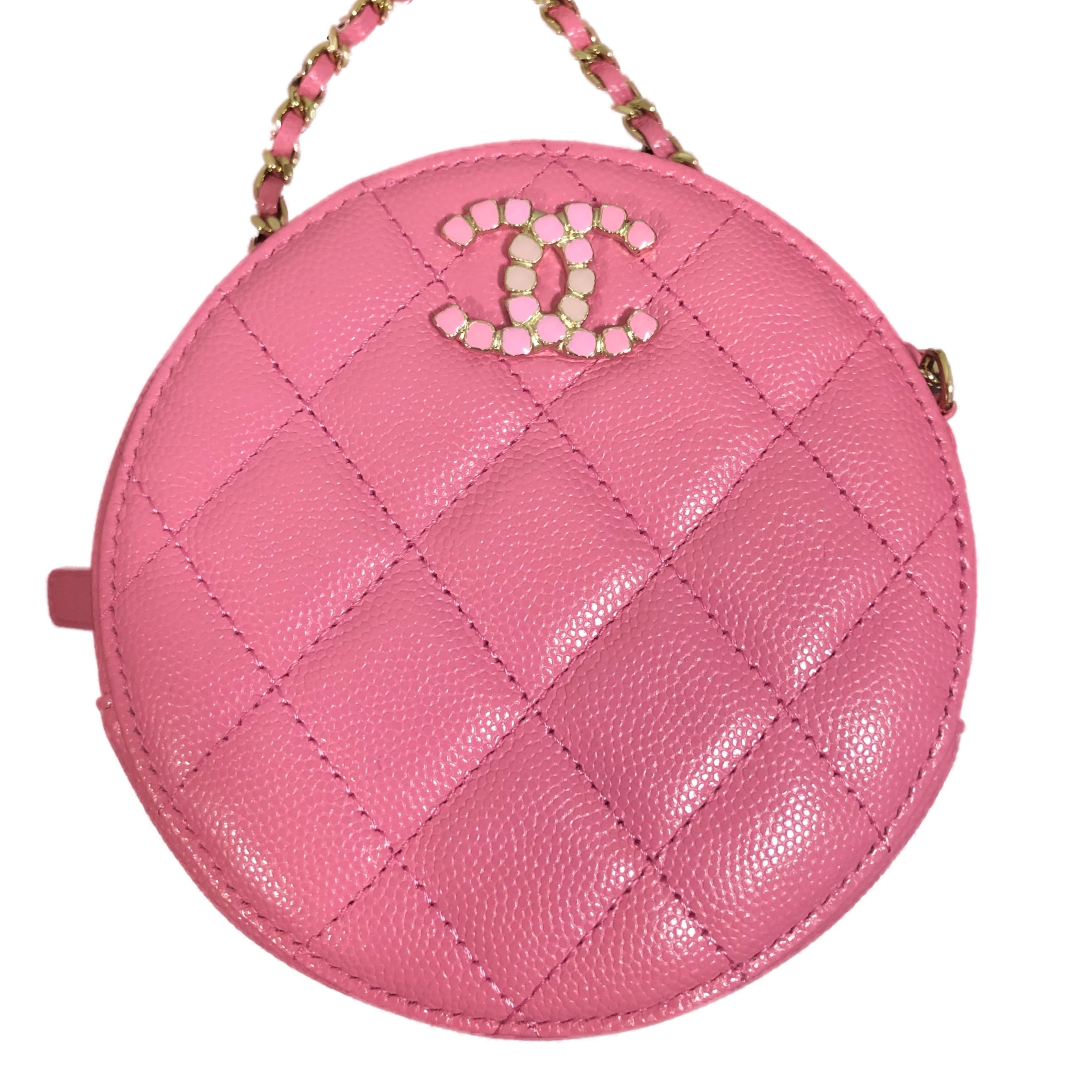 チェーンショルダー　サークル　バッグ