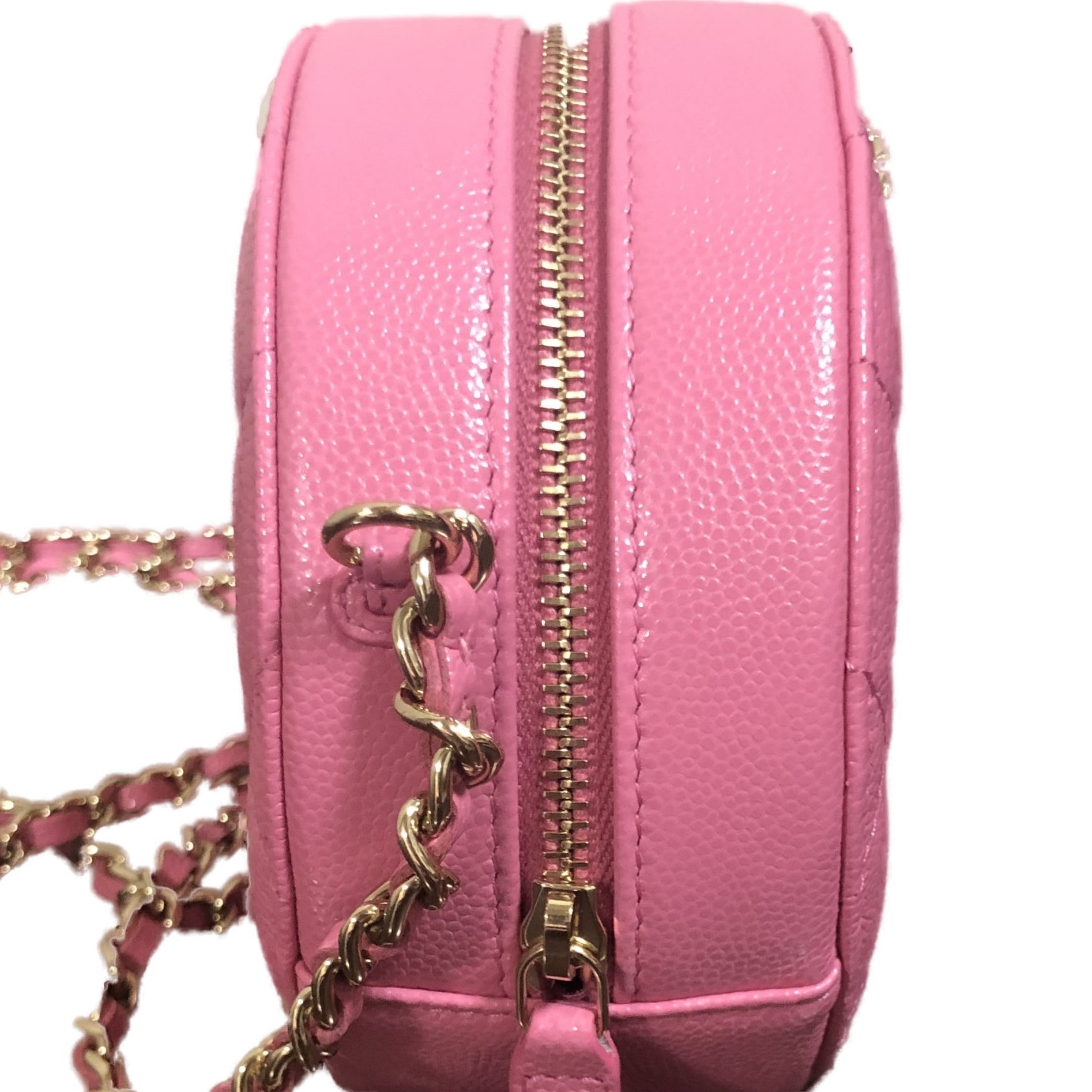 チェーンショルダー　サークル　バッグ