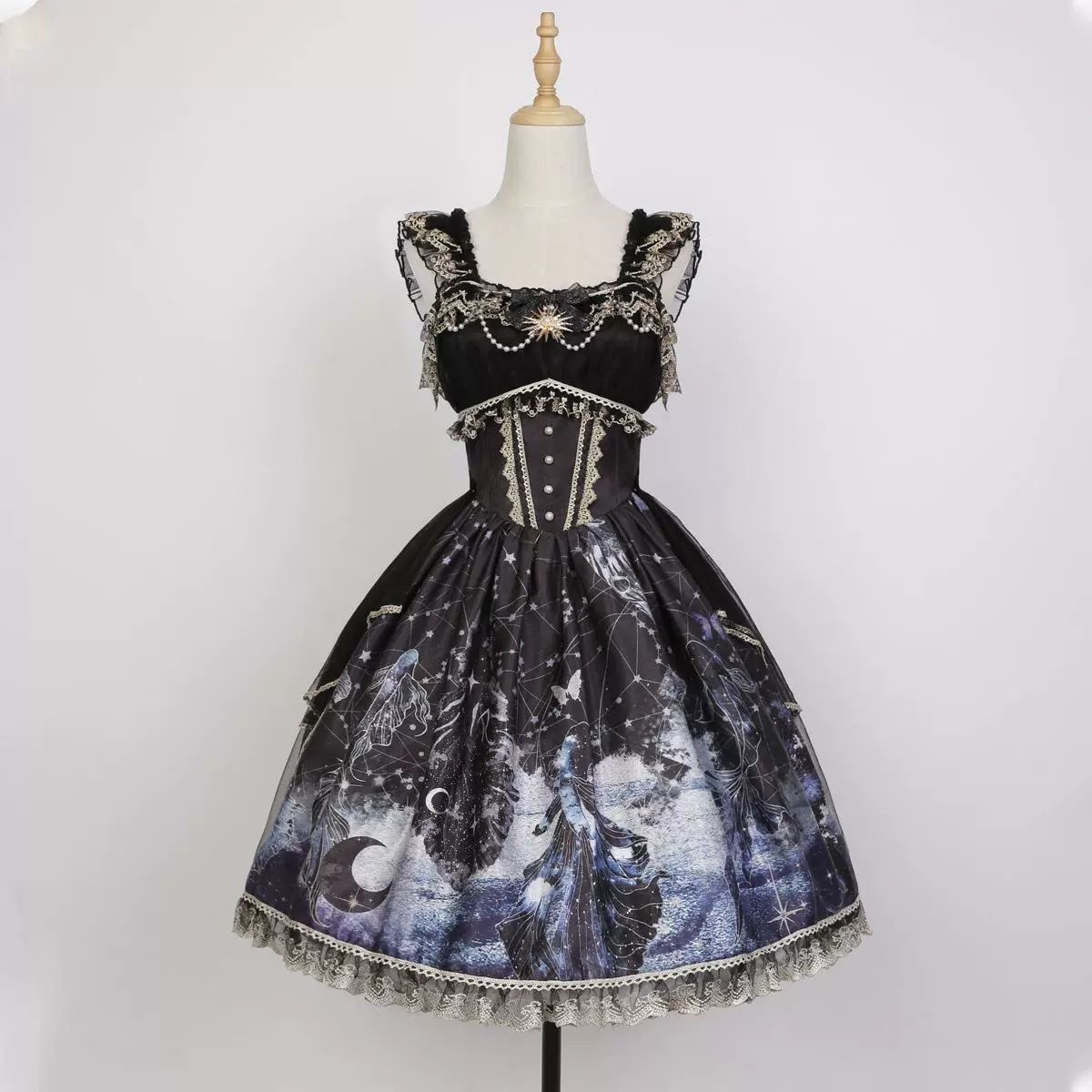 コスプレ 仙女魚jskロリータワンピースデイリーキュートロリータ甘