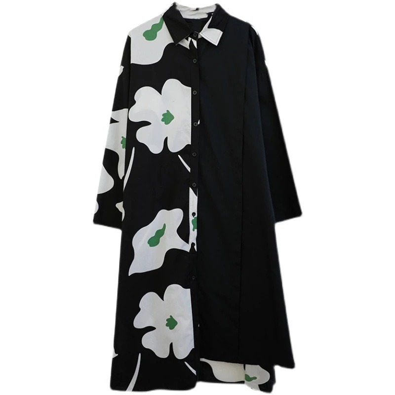 2024秋新品 シャツワンピース ドッキング 大きいサイズ ロングドレス 体型カバー レディース メガ割 ワンピース 09 2024秋新品 シャツワンピース ドッキング 大きいサイズ ロングドレス 体型カバー レディース メガ割 ワンピース 09