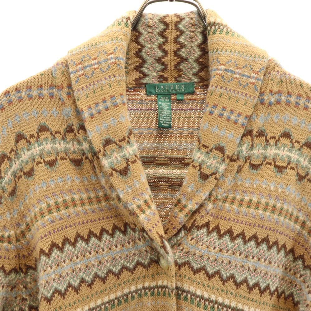 POLO RALPH LAUREN カーディガン フェア アイル ボタンド