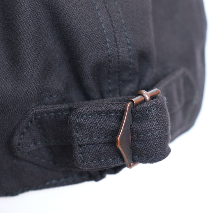 UES ウエス ハンチングキャップ ワークキャップ 帽子 デニム made in JAPAN 日本製 刺繍 ロゴ レトロ アメカジ カジュアル メンズ レディース ジーンズ ステッチ 82HT-04