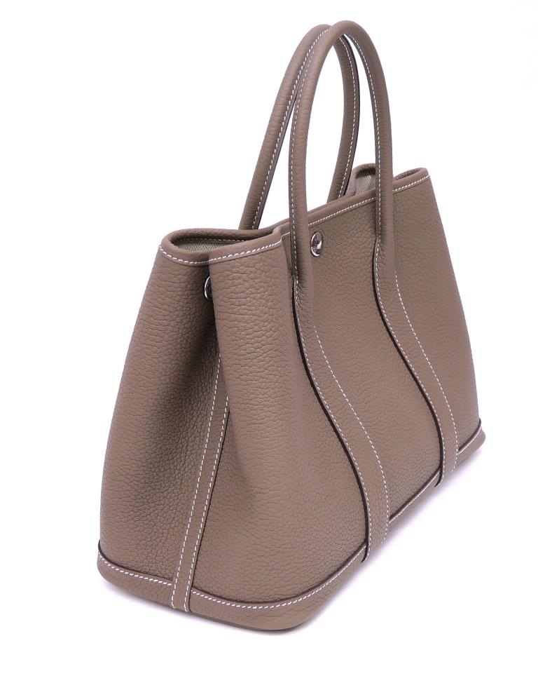 エルメス HERMES ハンドバッグ ガーデンパーティTPM K刻印 SV金具 エトゥープ ネゴンダ(68838) エルメス HERMES ハンドバッグ ガーデンパーティTPM K刻印 SV金具 エトゥープ ネゴンダ(68838)