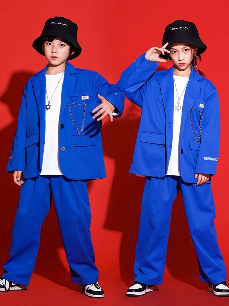 品質保証キッズ パンツスーツ ジュニア 女の子 男の子 ゆったり 大きいサイズ ジャケット パンツ ヒップホップ hiphop ダンス衣装 ダンス 衣装 セットアップ ファション 小学生 高校生 卒業