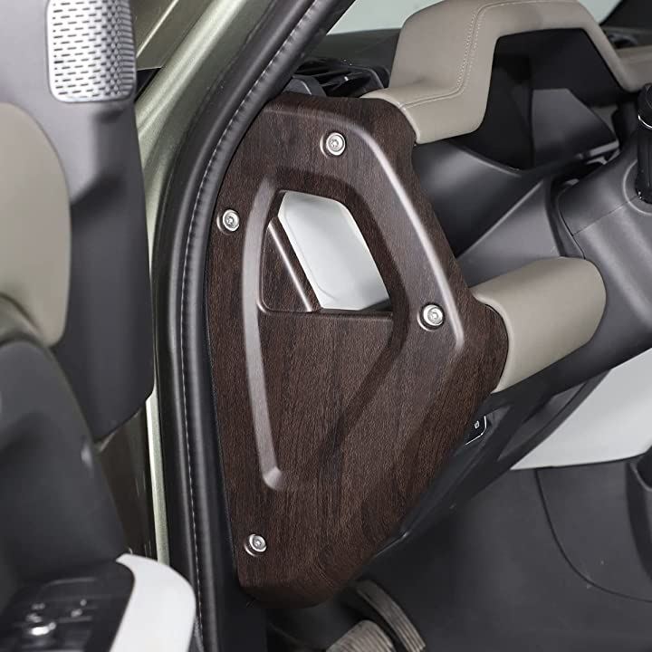 車のダッシュボードサイドパネルの装飾カバー ランドローバーディフェンダー 90 110 2020-2023 適用(オークの木目) 車のダッシュボードサイドパネルの装飾カバー ランドローバーディフェンダー 90 110 2020-2023 適用(オークの木目)