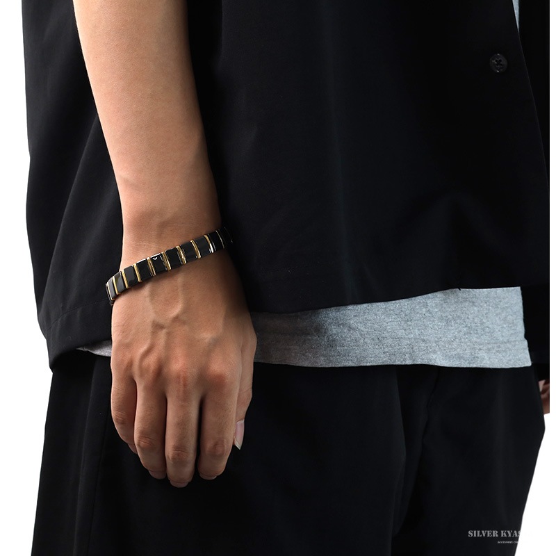 セラミック 磁気ブレスレット [b393]