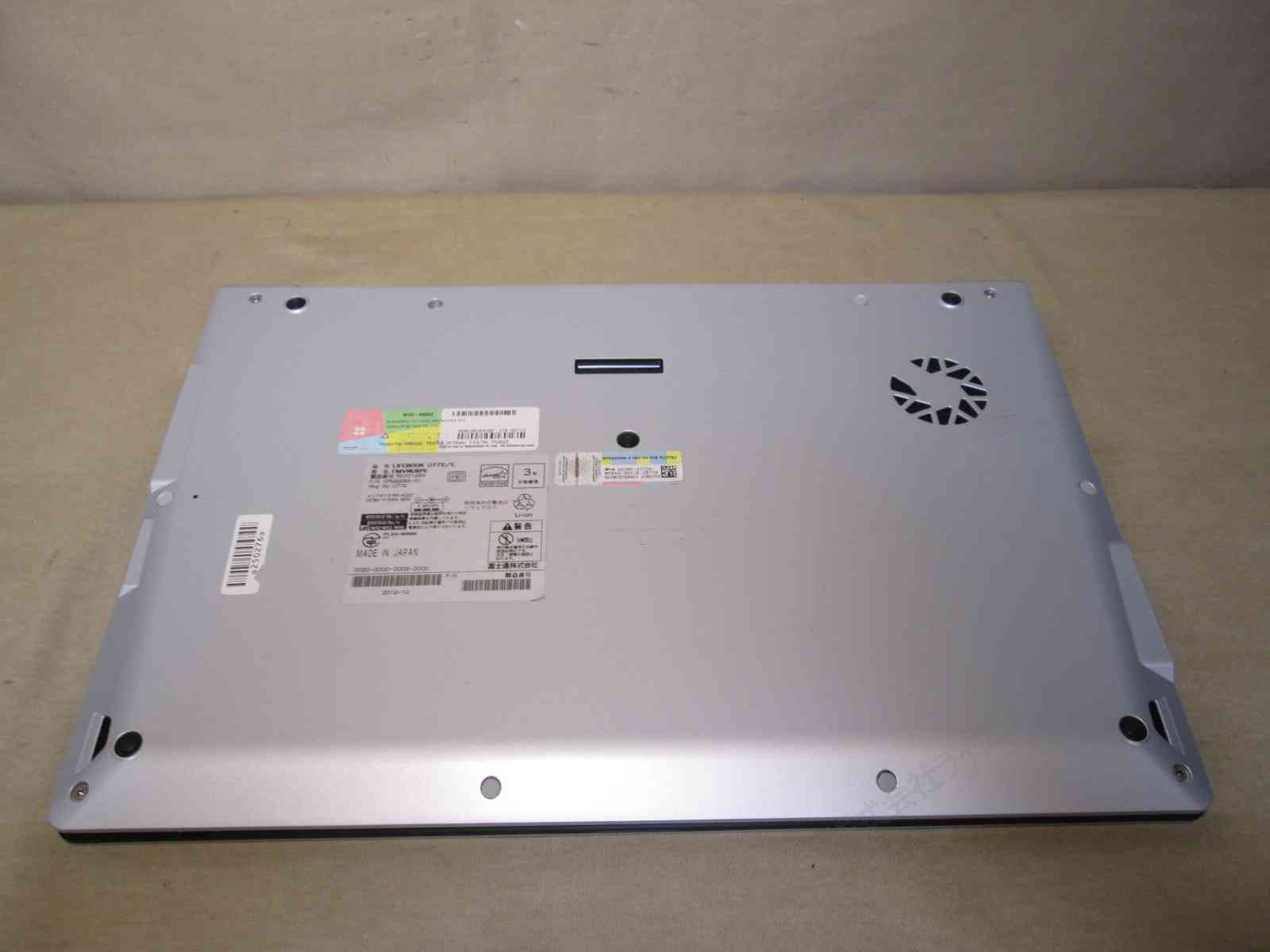 LIFEBOOK U U772/E【Core i5 3427U】　【Windows10 Home】Office／保証付 [93335]