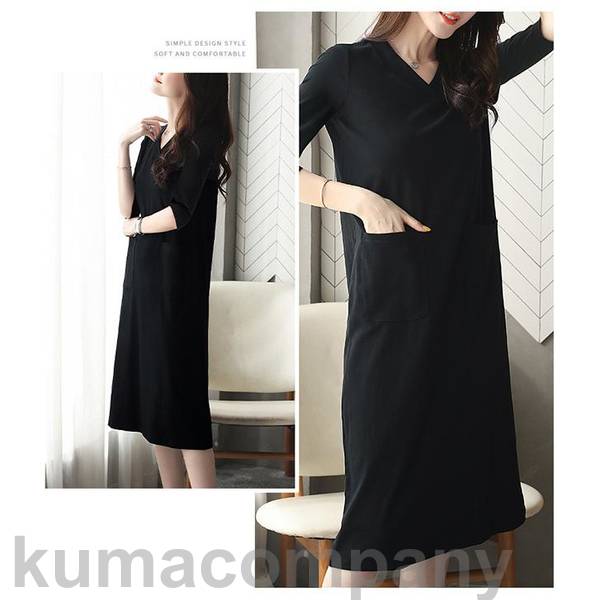 ワンピース レディース マキシ丈 ロング丈 Vネック ゆったり コットン きれいめ 上品 着痩せ 体型カバー おしゃれ 紫外線対策 UVカット 春夏 ワンピース レディース マキシ丈 ロング丈 Vネック ゆったり コットン きれいめ 上品 着痩せ 体型カバー おしゃれ 紫外線対策 UVカット 春夏