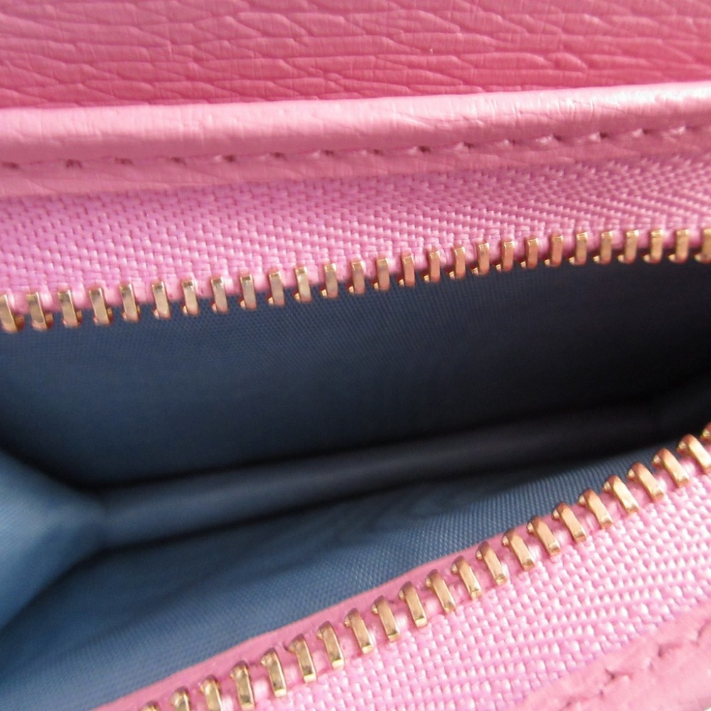 未使用品 ばなにゃコラボ 701009 二つ折り財布 レザー/レザー ピンク 0407【中古】 ユニセックス 未使用品 ばなにゃコラボ 701009 二つ折り財布 レザー/レザー ピンク 0407【中古】 ユニセックス