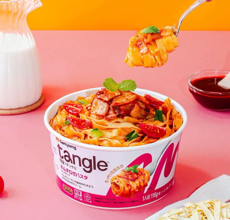 テングルキムチロゼパスタ ビッグカップ 115g 16個セット 韓国　ラーメン　スパゲティ