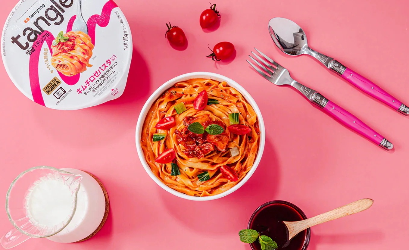 テングルキムチロゼパスタ ビッグカップ 115g 16個セット 韓国　ラーメン　スパゲティ