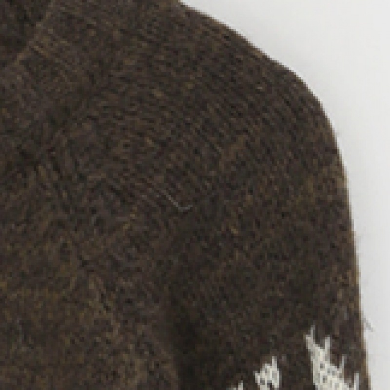 ブラックアップブランノンノルディックウールニット ブラックアップブランノンノルディックウールニット