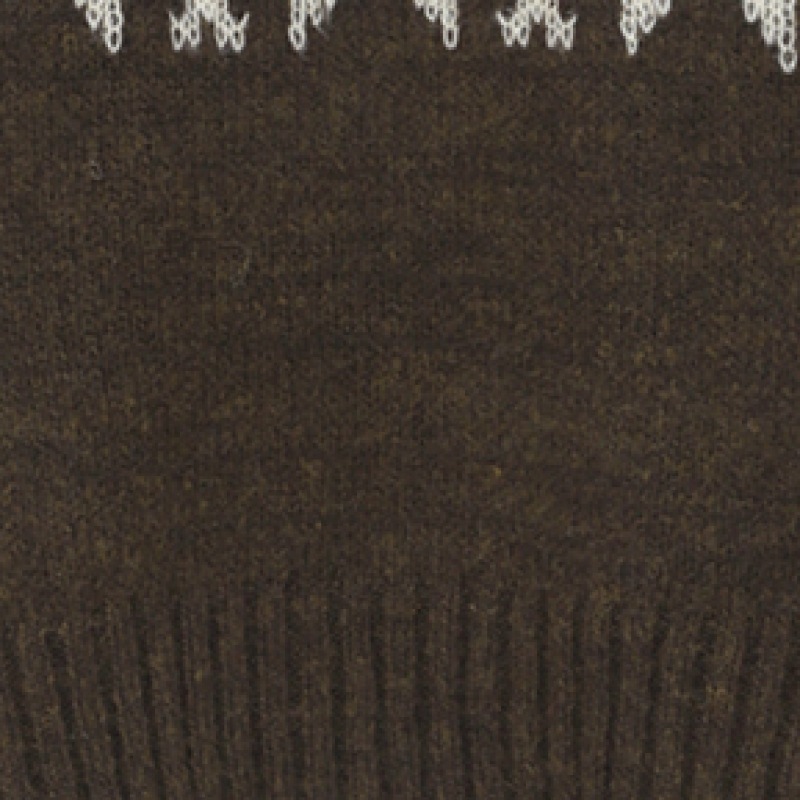 ブラックアップブランノンノルディックウールニット ブラックアップブランノンノルディックウールニット