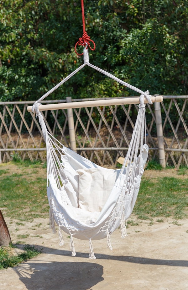 Qoo10] スイングチェア ハンモック ハンギングチ