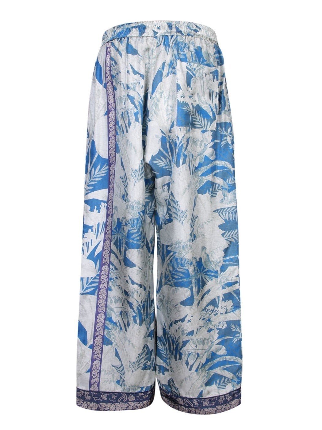 ALOES PT12150 511827 ブルー 春夏2024 パンツ レディース ia