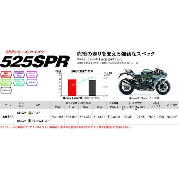 小熊 江沼チェーン 4571291803107 EK チェーン THREED 525SPR GP／GP