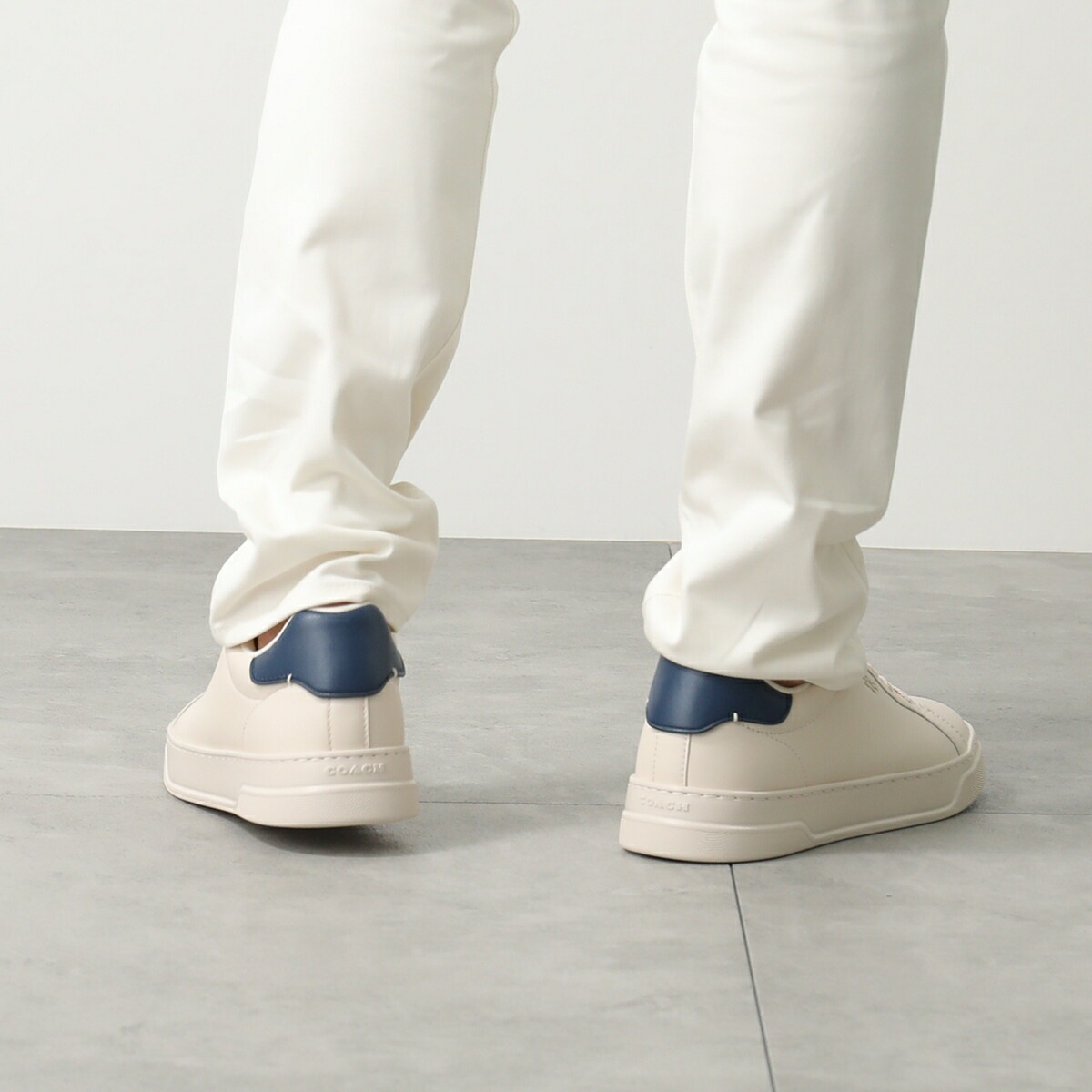 COACH コーチ スニーカー HIGH LINE LTR SNK ハイ ライン CZ078 メンズ レザー ローカット ロゴ シューズ 靴 XJF/DEEP-BLUE/CHALK 【mega】 COACH コーチ スニーカー HIGH LINE LTR SNK ハイ ライン CZ078 メンズ レザー ローカット ロゴ シューズ 靴 XJF/DEEP-BLUE/CHALK 【mega】