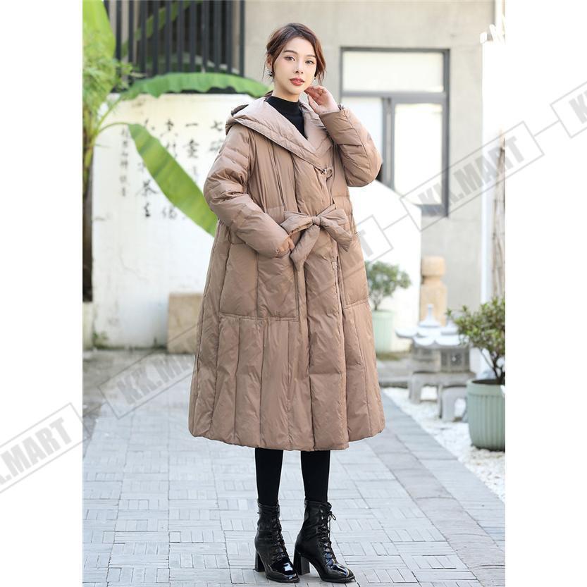 ダウンコート レディース ダウンジャケット ダックダウン ロングコート ベルト付き 暖かい 厚手 フード付き 防寒 アウター 軽量 冬 ダウンコート レディース ダウンジャケット ダックダウン ロングコート ベルト付き 暖かい 厚手 フード付き 防寒 アウター 軽量 冬