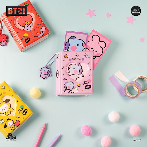 Qoo10] BT21 ミニフォトバインダー