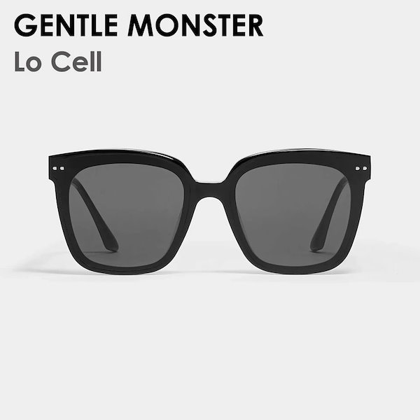 ジェントルモンスター サングラス GENTLE MONSTER レディース メンズ サングラス Lo Cell 01 Sunglasses おしゃれ  サングラス ブラック 【並行輸入品】