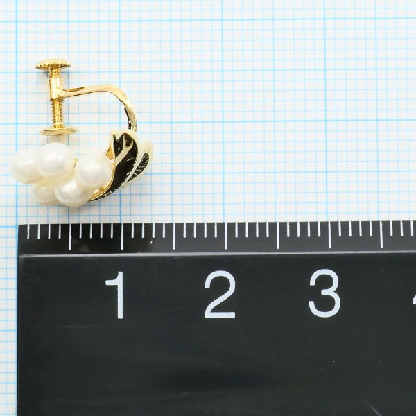 K18 18金 YG イエローゴールド イヤリング パール(真珠) ジュエリー 中古 K18 18金 YG イエローゴールド イヤリング パール(真珠) ジュエリー 中古