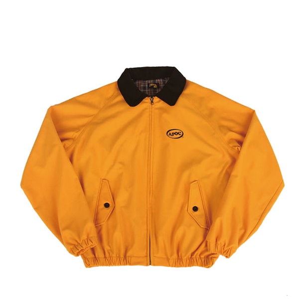 BTS 着用 [A PIECE OF CAKE] Oval Logo Blouson_Yellow ピースオブケイク レディース メンズ