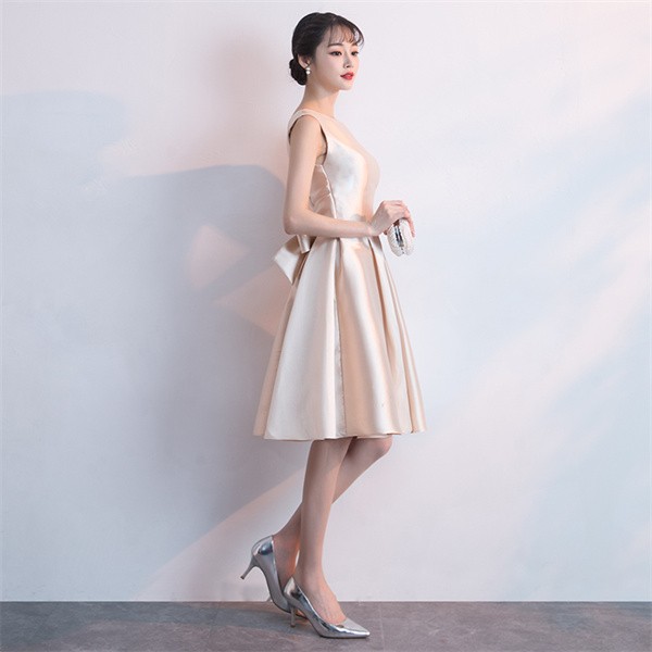 ドレス 大人 ピアノ発表会 ドレス 演奏会 膝丈 結婚式 大きいサイズ パーティードレス ノースリーブ 膝丈ドレス ショート丈ドレス お呼ばれ 20代 30代 可愛い da058c6c6x0