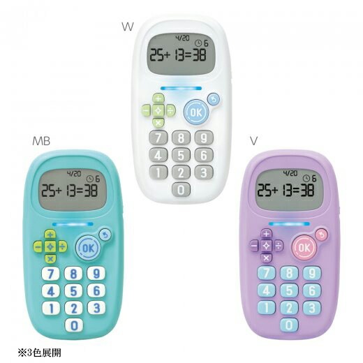 （まとめ買い）ピコトレ 暗算ドリル 四則計算用 1日5分で脳をそだてる ミントブル GS-1139-MB [x3]