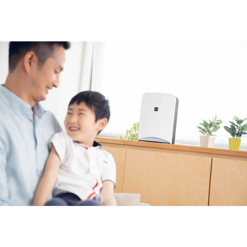 NIKKISO　空間除菌消臭装置 Aeropure（エアロピュア）series S 空気清浄:8畳まで ホワイト　AN-JS1