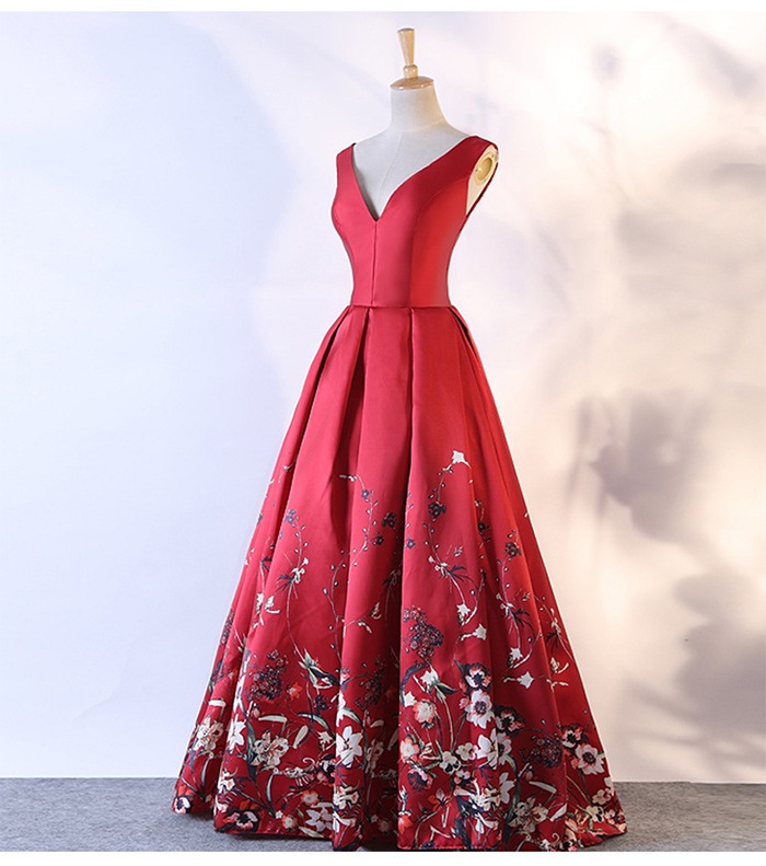 パーティードレス 演奏会 カラードレス ロングドレス イブニングドレス Aライン ロング丈 赤 紺 パーティードレス 演奏会 カラードレス ロングドレス イブニングドレス Aライン ロング丈 赤 紺