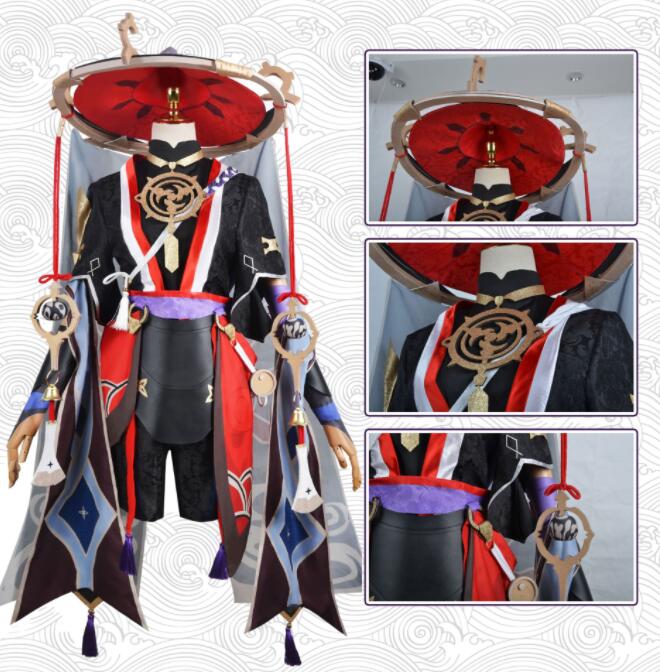 仮装 変装 ハロウィン コスチューム コスプレ衣装 流浪者 スカラマシュ Genshin 散兵 げんしん 原神 スーツ ハロウィン 2023年新作入荷コスプレ