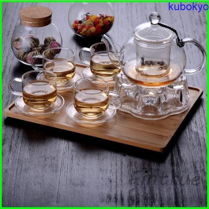 茶器 セット ガラスポット ティーポット ティーカップ 耐熱透明 急須水出し茶ポット プレゼント ギフト ポータブル茶器